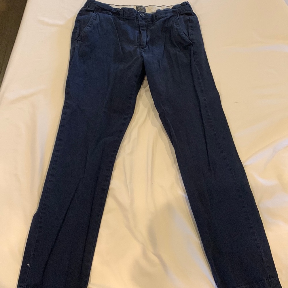 JCREW Navy Chinos
